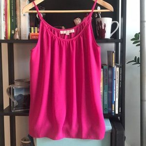 Pink layering tank 🌷 From Ann Taylor Loft